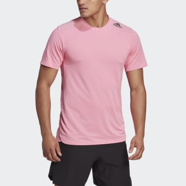 Men's HIIT Pink Designed for Training HEAT.RDY HIIT Tee