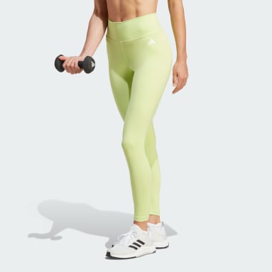 Kvinder Fitness Og Træning Grøn Training Essentials High-Waisted 7/8 tights