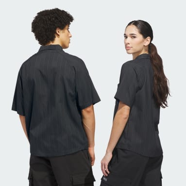 SKATEBOARDING LINES BUTTON UP SHIRT