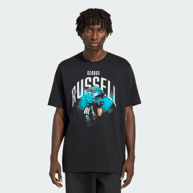 T-SHIRT MERCEDES - AMG PETRONAS FORMULA 1 TEAM GEORGE RUSSELL GRAPHIC