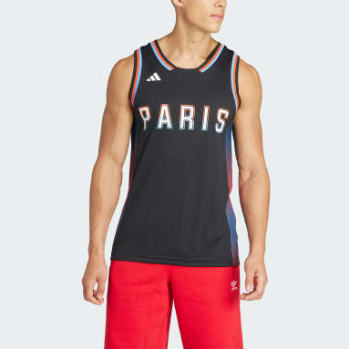 Koszulka Paris Basketball AEROREADY Czerń