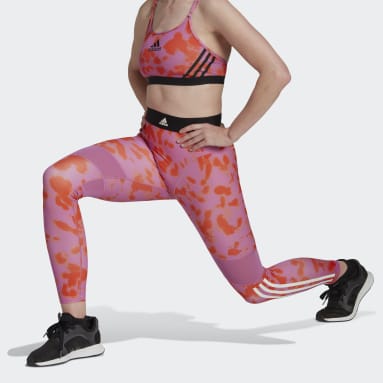Legging 7/8 imprimé Hyperglam Violet Femmes Fitness Et Training