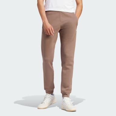Pantaloni Trefoil Essentials Marrone Uomo Originals