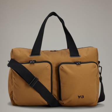 Y-3 Brown Y-3 Travel Bag