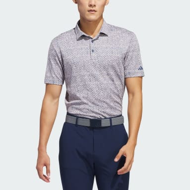 Men's Golf Purple Ultimate365 Jacquard Polo Shirt
