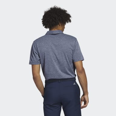 Polo Drive Heather Azul Hombre Golf