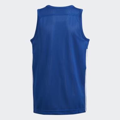 Maglia 3G Speed Reversible Blu Bambini Basket