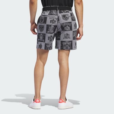 Men Golf Brown Go-To Printed Shorts