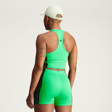 Crop top col montant adidas by Stella McCartney