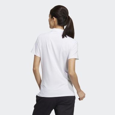 Women Golf White 에어로레디 3S 폴로 셔츠
