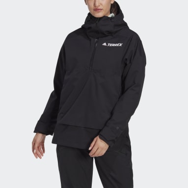 TERREX 2 LAYER RAIN.RDY SNOW ANORAK Czerń