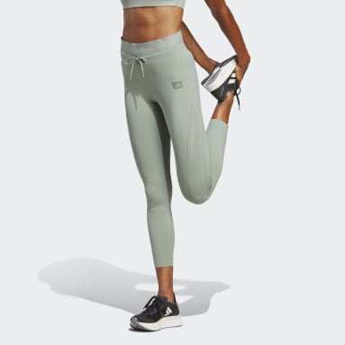 Leggings 7/8 para Running FastImpact Best of adidas Verde Mulher Running