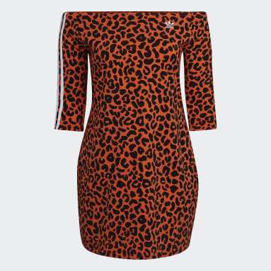 Vestido Naranja Mujer Originals