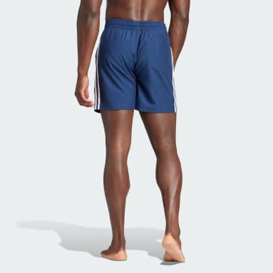 Men Originals Blue Originals Adicolor 3-Stripes Swim Shorts