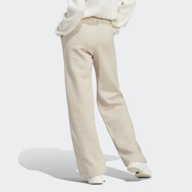 Pantalon de survêtement à jambes larges adidas Originals x Moomin Beige Femmes Originals