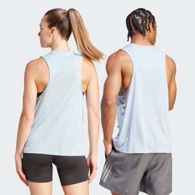Hardlopen blauw Break The Norm Running T-shirt (Uniseks)
