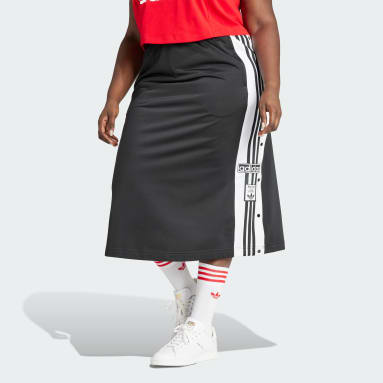 Women Originals Black Adibreak Skirt (Plus Size)