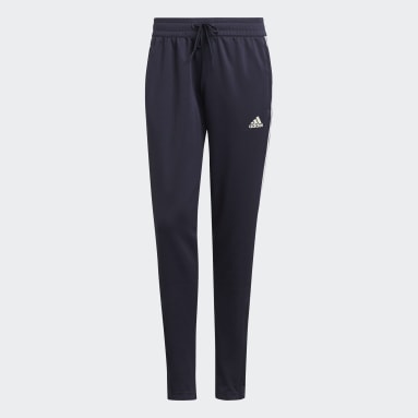 AEROREADY Sereno Cut 3-Stripes Slim Tapered Bukse Blå