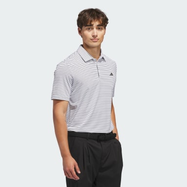 PERFORMANCE TWO-COLOR STRIPE POLO SHIRT