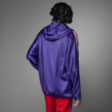 Jongleren hoe Ringlet Men's Purple Jackets | adidas US