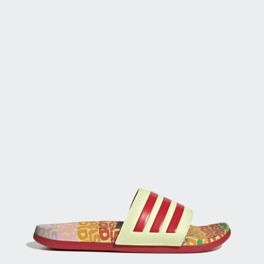 Adidas flower on sale slides