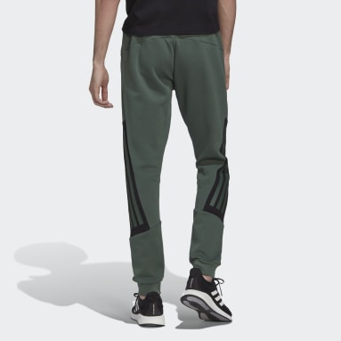 Future Icons 3-Stripes Pants Zielony