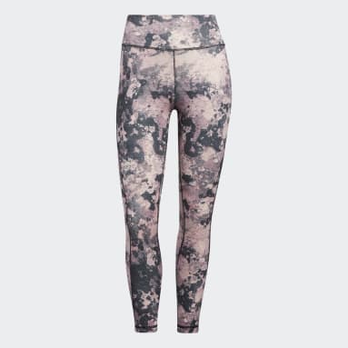 Mallas 7/8 adidas Yoga Studio Violeta Mujer Yoga