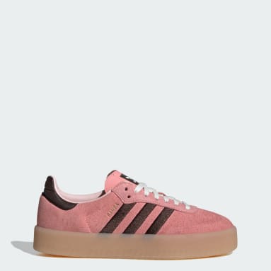 Pink sambarose adidas hotsell