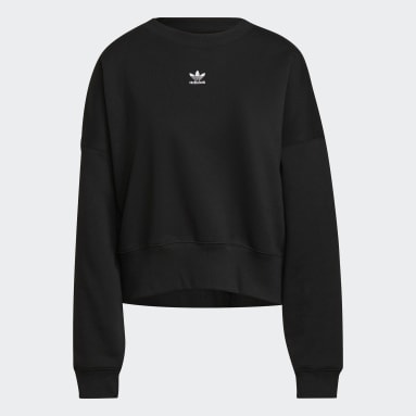 Sweat-shirt en molleton Adicolor Essentials noir Femmes Originals