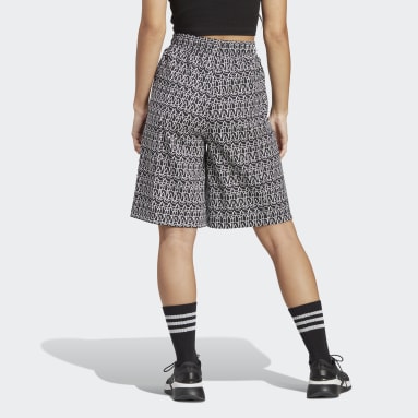 Jupe-culotte à imprimé intégral adidas Noir Femmes Sportswear