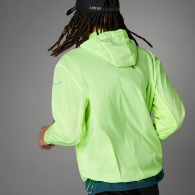 Men Running Green Ultimate Jacket