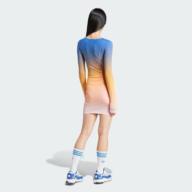 Mini robe manches longues imprimé intégral adidas Originals