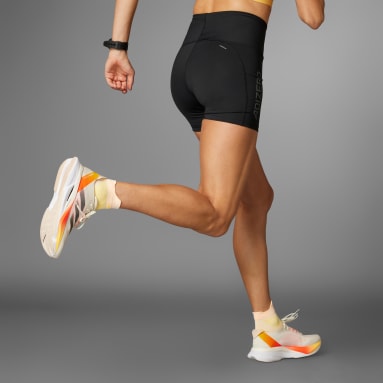 Γυναίκες Τρέξιμο Μαύρο Adizero Lite Short Leggings