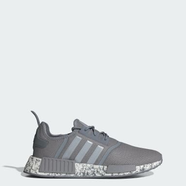 Adidas Mens NMD R2 Primeknit Core Black White Textile Trainers 10.5 US :  : Clothing, Shoes & Accessories