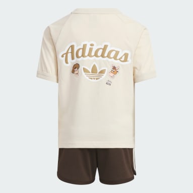 เสื้อและกางเกงผ้าถัก ORIGINALS สำหรับเด็กเล็ก