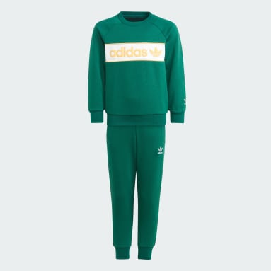 Zestaw adidas NY Crew Zielony