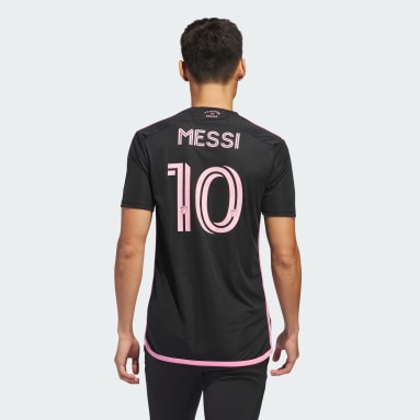 Men's Soccer Black Messi #10 Inter Miami CF 23/24 Away Jersey
