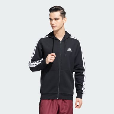 3 Stripes Full Zip Hooded Sweatshirt