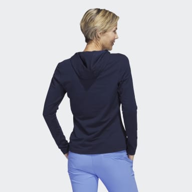 Sweat-shirt à capuche de golf Performance Bleu Femmes Golf