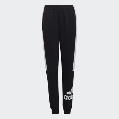 Jungen Sportswear Colorblock Hose Schwarz