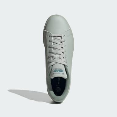 Tenis adidas gris con verde hot sale