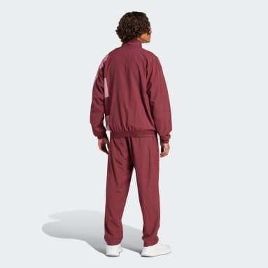 Burgundy Tracksuits adidas UK