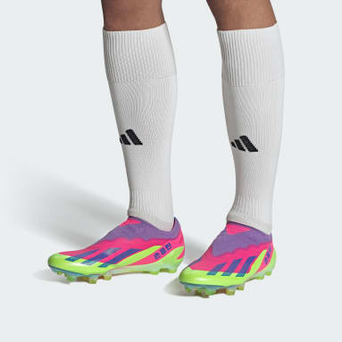 Fußball X Crazyfast Son.1 Laceless FG Fußballschuh Grün