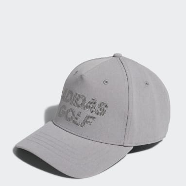 Men Golf Grey Dot Design Logo Cap
