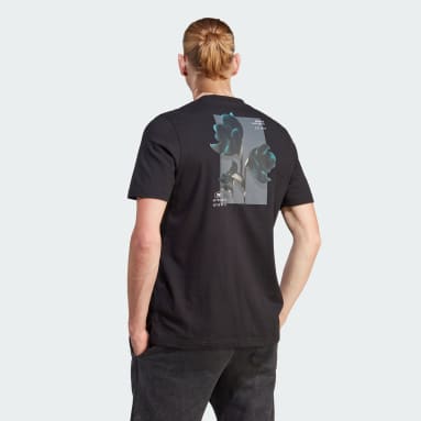 T-shirt base fendue Sportswear City Escape Noir Hommes Sportswear