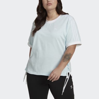 Ženy Originals modrá Tričko Always Original Laced (plus size)