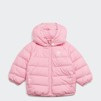 Kids Originals Pink Adicolor Down Jacket