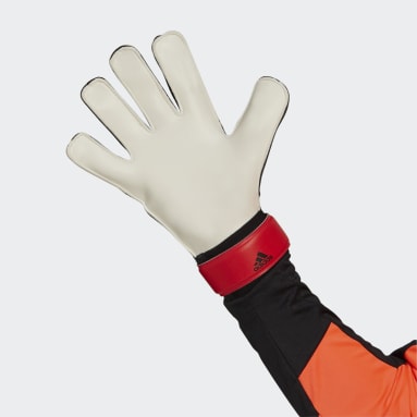 Football Red Predator Training Goalkeeper Gloves