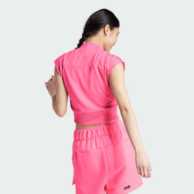 Camiseta adidas Z.N.E. Rosa Mujer Sportswear