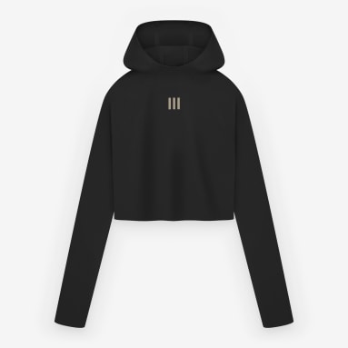 เสื้อฮู้ดเบสเลเยอร์ผู้หญิงทรงครอป Fear of God Athletics